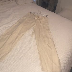 Laundry Flowy silk & linen pants